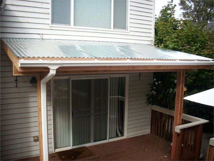 Makrolon Polycarbonate Corrugated Sheets Patio Roof