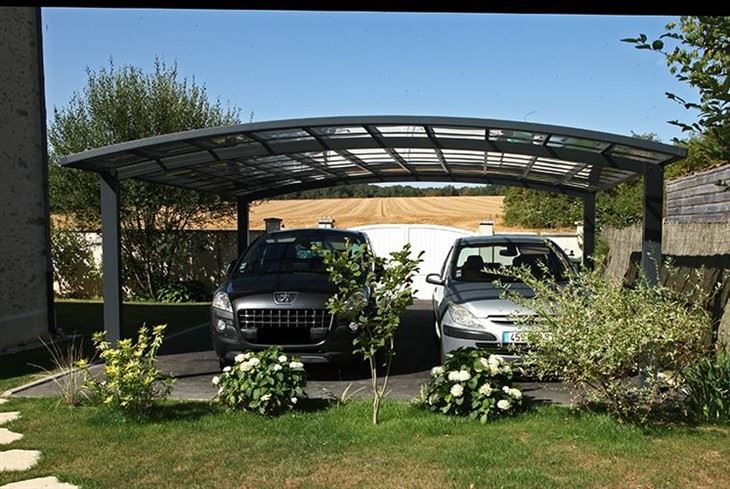 18ft*19.7ft*8.2ft Parking nadstrešnica s okvirom od legure aluminija